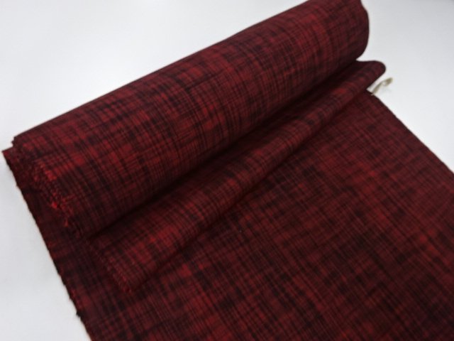  アンティーク　ウール　着尺反物